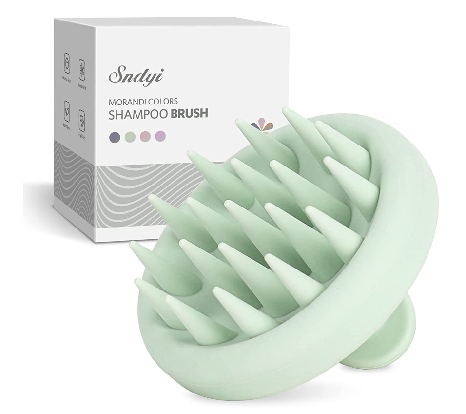 Sndyi Silicone Scalp Massager Shampoo Brush